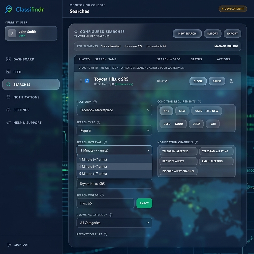 Flexible Search Configuration