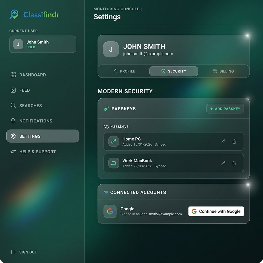 Account Security
