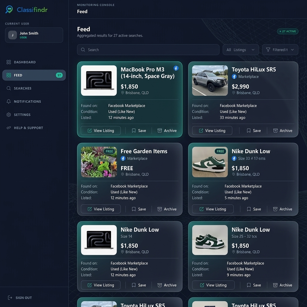 Step 6 visual: Review Your Alert Feed